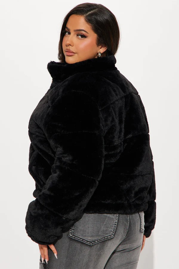 Veste en fausse fourrure Elizabeth