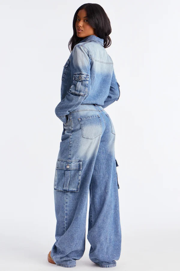 Combinaison en jean Ridin