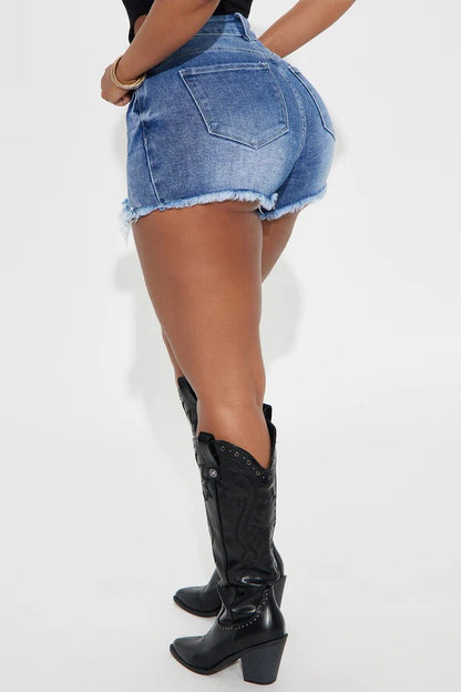 Short en jean femme tendance