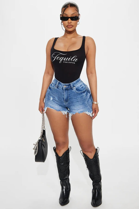 Short en jean femme tendance