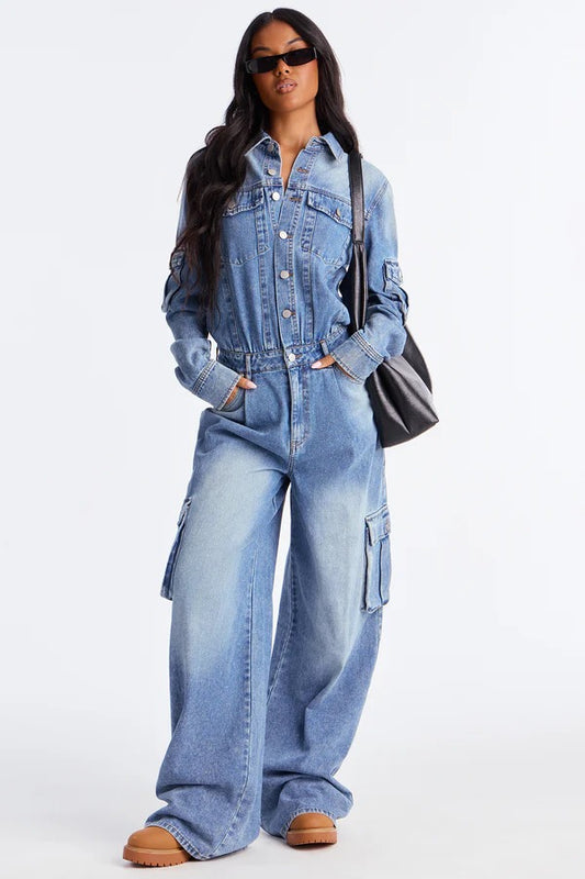 Combinaison en jean Ridin